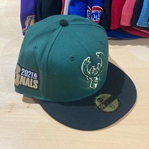 New Era Milwaukee Bucks 7 5/8 Finals Patch